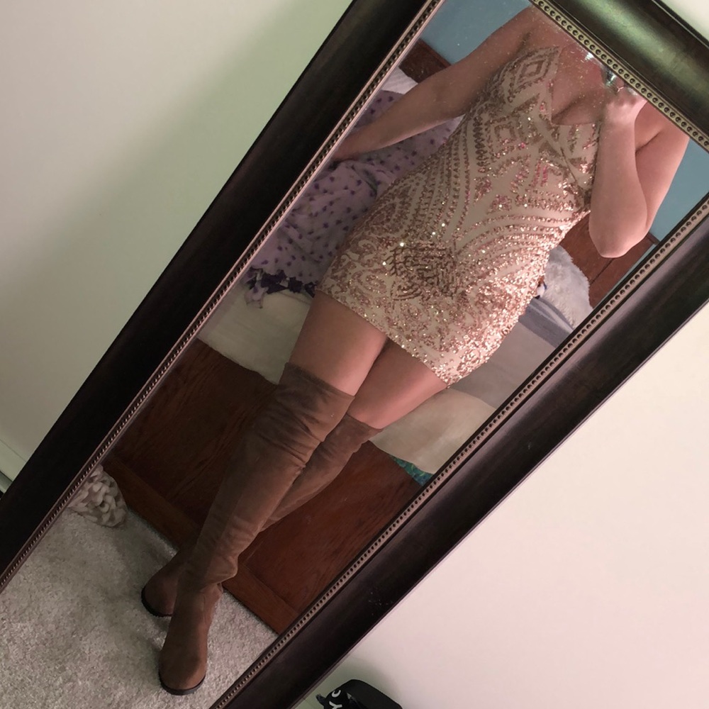 Fashion nova sequin dress